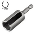 thumbnail image 3 of Unique Bargains 1PCS 14mm Écrou Hexagonal CR-V Extension de Courant Longueur 65mm, 3 of 6