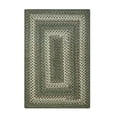 thumbnail image 1 of Homespice 322975 20 x 30 in. Rectangular Cedar Ridge Green Ultra Durable Braided Rugs, 1 of 1