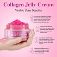 thumbnail image 3 of (2 pack) Yecuce Collagen Jelly Cream, Deep Moisturizer, Anti-Aging Hydrator, Clean Skincare, Boosts Elasticity, Skin Rejuvenation, 3.38 fl oz, 3 of 10