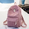 thumbnail image 3 of Ruiboury Cloth Travel In Style With Spacious Backpack Made With Corduroy Wide Application School Backpack light green 1Set, 3 of 6