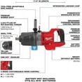 thumbnail image 7 of Milwaukee M18 FUEL 1 in. D-Handle High Torque Impact Wrench w/ ONE-KEY (Bare Tool) + Mazepoly Cleaning Cloth, 7 of 7