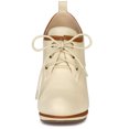 thumbnail image 3 of BLISSFUL STEP Women's Round Toe Platform Block High Heel Ankle Boots, 3 of 7
