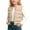 Khaki, variant on Girls Quilted Vest,Round Neck Warm Sleeveless Winter Warm Base Jacket Black Size 5T