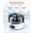 thumbnail image 3 of KFFKFF Mini Centrifuge Machine, 3013xg RCF Electric Lab Centrifuge with Dual Rotor for 0.2/1.5/2ml Tubes, Fixed 7000r/min Speed, Quiet Operation, Suitable for Diverse Laboratory Applications, 3 of 9