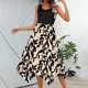 thumbnail image 1 of WILLBEST Vestido Largo De Verano Para Mujer, Informal, Fluido, Floral, Elegante, Chaleco Largo, 1 of 3