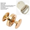 thumbnail image 3 of 50 Set Sewing Buttons, Alloy  Bag Clasps Fastener Clasps Purse  Fasteners Bag Button Clasps Hardware Closures Fastener For Handbag Clothes Sewing 14x4mm, 3 of 8