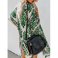 thumbnail image 2 of Mujeres Beach Cover Up Kimono Trim Solid Chiffon Spring Tropical Pool Kimonos Duster Cardigan Tops Maternidad Tallas grandes Summer Print Traje de baño Traje de baño Lady Bikini Casual Loose Coverups PXYMOER cárdigan, 2 of 2