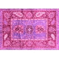 thumbnail image 1 of Ahgly Company Indoor Rectangle Oriental Pink Traditional Area Rugs, 5' x 8', 1 of 4