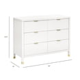 thumbnail image 6 of Namesake Brimsley Tambour 6-Drawer Assembled Dresser, 6 of 7