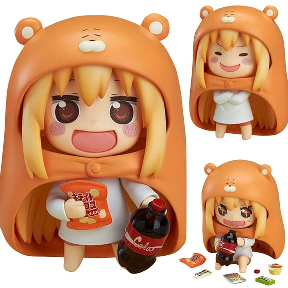 Anime Figure for Himouto! Umaru-chan DOMA Umaru Q Version, Action PVC Figurine Model Dolls Anime Gifts Toys Model Kits Best Birthday Christmas Halloween Present Decoration,Boxed