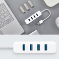 thumbnail image 3 of Disidente Irfora Xiaomi USB3.0 Hub Multi 4 USB Splitter Alta velocidad USB-C Hab TF Lector de tarjetas Todo en uno para PC Accesorios de computadora Irfora Disidente, 3 of 7