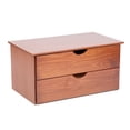 thumbnail image 4 of Palace Imports  100% Solid Wood 2-Drawer Internal Chest for Kyle Wardrobe Armoires Black, 4 of 5