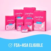 Carefree Panty Liners for Women, Extra Long, Wrapped, Unscented (36 Count)