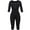 Black, variant on SHAPERIN Women Smooth Panty Bodysuit Full Body Coverage Shaper Fajas Compression Garment Knee Length Shapewear