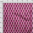 thumbnail image 2 of oneOone Cotton Poplin Twill Fuschia Pink Fabric Christmas Craft Projects Decor Fabric Printed By The Yard 56 Inch Wide, 2 of 4