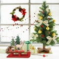 thumbnail image 3 of 3 piezas de adornos de madera de trineo navideño, Papá Noel, muñeco de nieve, alce, decoración de mesa y ventana, decoraciones para festivales, fiestas en casa, regalo para niños, fiesta de Navidad, 3 of 5