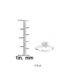 thumbnail image 3 of 1/4ct Lab Created Diamond Solitaire Engagement Ring 14K White Gold, 3 of 3