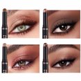 thumbnail image 6 of maxiaoxia 8 Colors Eyeshadow Stick Set, Bright-Colored Contouring and Highlight Eyeshadow Stick, Waterproof Eyeshadow Shimmer Stick, Long Lasting Glitter Eyeshadow Pencil, 6 of 7