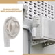 thumbnail image 2 of Conector de manguera de drenaje de aire acondicionado, accesorio de reemplazo de codo para unidades minisplit y unidades de aire acondicionado de ventana de 40 mm, 2 of 6