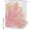 Pink, variant on Shower Curtains for Bathroom, Burnt Orange Waterproof Fabric Shower Curtain, Sparkle Gold Stained Floral Flower Art Decorative Bathroom Curtain for Bathtub, 72"x84", No Hooks Included