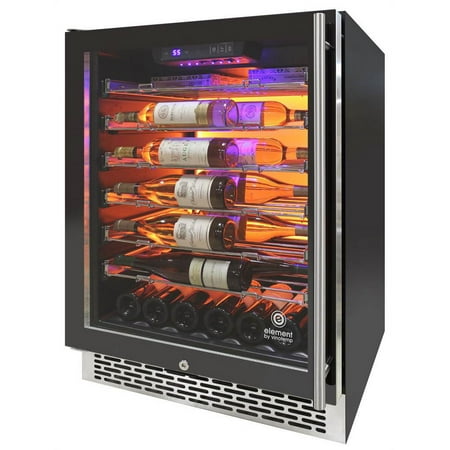 Vinotemp - Private Reserve Series 41-Bottle Wine Cooler - Black