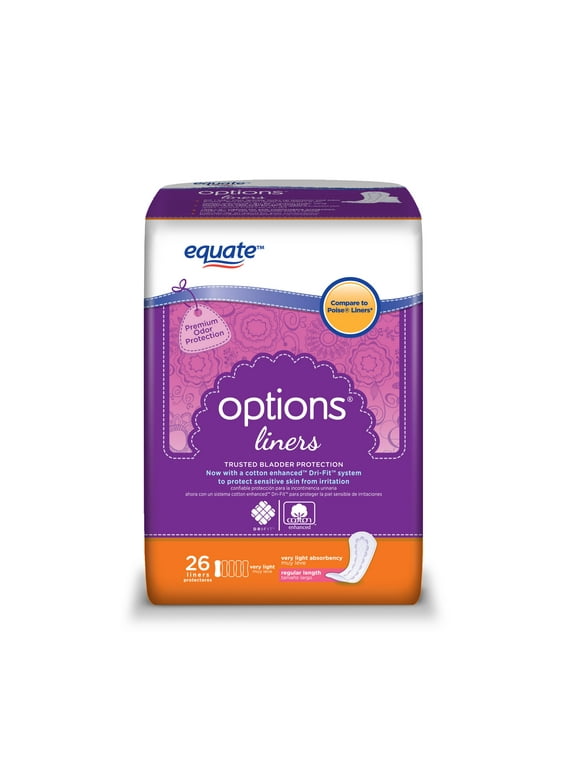 Equate Panty Liners in Feminine Care