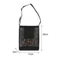 thumbnail image 6 of ZenCart Mushroom Picking Net Bag Mesh Garden Fruit Harvest Basket Mushroom Hunting Crossbody Bag with Adjustable Strap for Outdoor Activities, 6 of 8