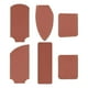 thumbnail image 4 of 6 piezas PU Cuchilla de cuero Vasos Mangas Protectores de almacenamiento Elegante Herramienta de cuero de bricolaje de bricolaje portátiles cubiertas, 4 of 8