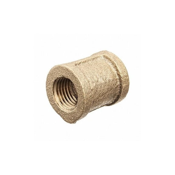 Pipe Fitting - Brass - Class 125 - Coupling - 3/8" BSPT Female