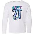 thumbnail image 3 of Inktastic Happy Pi Day Long Sleeve Youth T-Shirt, 3 of 5
