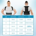 thumbnail image 2 of Aofit Posture Corrector Back Brace for Women and Men Adjustable Full Back Support, 2 of 7