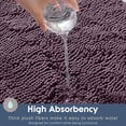 thumbnail image 4 of LammaLoe Bath Rug, Chenille Bathroom Rug, Absorbant Bath Mat For Bathroom Decor, Shower Mat 17x24 & 20x32 Pack, 4 of 6