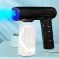 thumbnail image 1 of Nebulizador desinfectan mano inalámbrico con pulverizadora, nebulizadores fríos ulv de lámpara de color azul portátil de 260 ml para , perfecl rociador de luz azul, 1 of 7