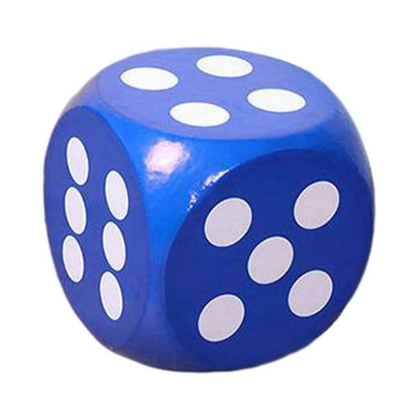 Dados de espuma D6, juguetes educativos para desarrollar juegos de inteligencia, dados para jugar dados para el , estudiantes, , Azul Yotijar dados de puntos