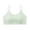 E016-Green, variant on hengsof Teen Girls Light Support Bralette for 11-15 Years, Comfortable Breathable Stretch Camisole, Youth Training Soft Cup Undergarment