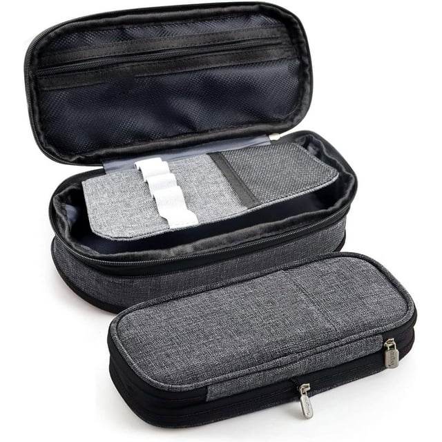 Estuche para Lapices de Gran Capacidad, Lapiceras Escolares Expandible, Estucheras Lapiceras Aesthetic, Organizadoras de Lapices, Bolsas de Utiles Oficina