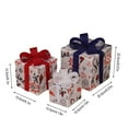 thumbnail image 4 of VibHome Solar Lights Outdoor Decorations Christmas New String Lights Christmas Gift Box Set Of Three Holiday Gifts Colorful Lights Room Props Layout Decoration Lights, 4 of 7