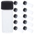 thumbnail image 1 of 12 Pcs Bouteilles en Verre Transparent Petites Fioles Vides avec Vis, 1 of 7