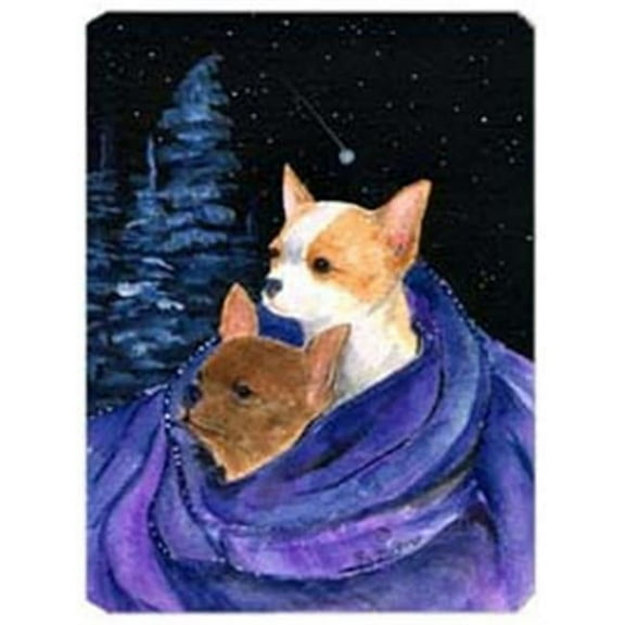 Starry Night Chihuahua Mouse Pad