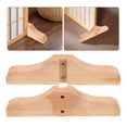 thumbnail image 5 of 2-Pack Folding Room Divider Stabilizer Feet with Stand Bracket for Office and Home Privacy Screen, 5 of 7