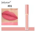 thumbnail image 6 of Julystar Matte Lip Gloss, Waterproof Transfer Resistant Long Wear Lip Tint, 12 Pigmented Nude Red Shades Daily Lip Makeup, 6 of 17