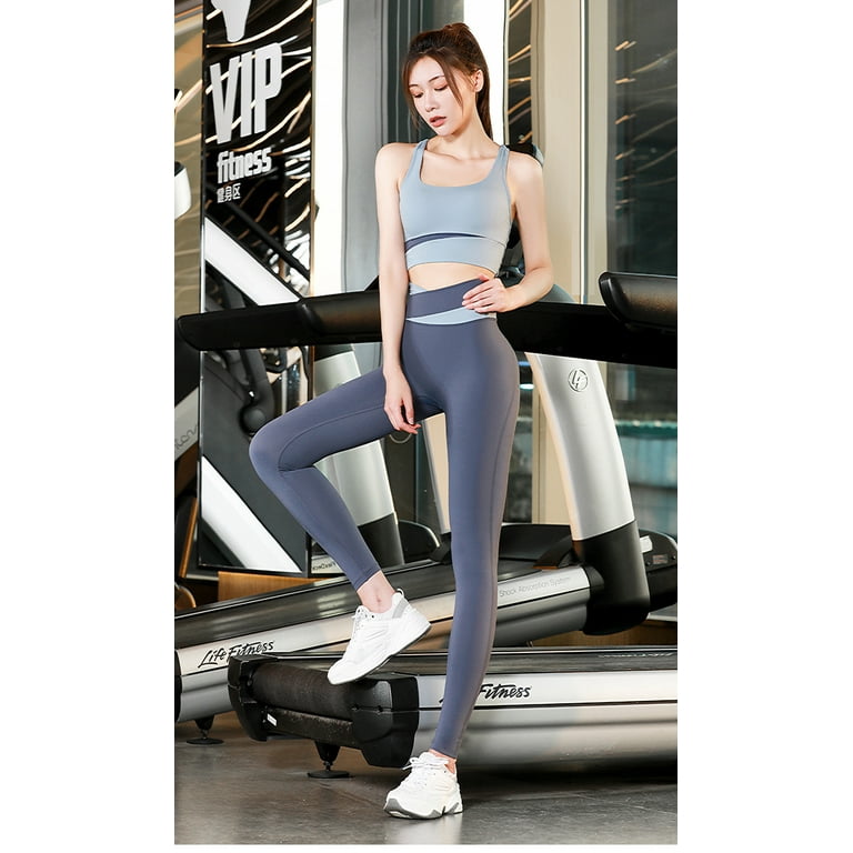 Rush Yoga Pants Women s Hip Lifting Abdominal Elastic Cross Waist
