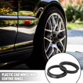 thumbnail image 2 of czcpp-4pcs Plastic 67.1mm to 54.1mm Car Hub Centric Rings Wheel Bore Center Spacer Black, 2 of 4
