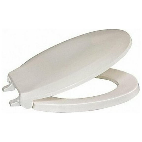 Centoco Toilet Seat, Round, White 440STSFE-001
