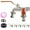 Red, variant on Universal Stainless Steel Double Outlet Garden Water Faucet, Outdoor Water Faucet Valve with Double Outlet, 1/2 * 3/4 * 3/4 Hose Splitter 2 Way Heavy Duty, for Garden Hose, Washing Machines (Red)