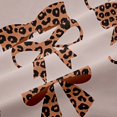 thumbnail image 5 of Manfei Brown Bowtie Blackout Curtains,Fashion Bowknot Window Curtains Pack of 2 (38x45 Each), 5 of 6