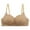 Coffee, variant on Womens Bra,Summer Plus Size Bra,Womens Lingerie Student Girl Gathered Thin Without Steel Ring Girl's Bra,Beige,M