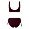 thumbnail image 7 of TAIAOJING Women Swimsuit Bathing Suit High Waisted Bikini Sexy Push Up Two Piece Swimsuits Vintage Swimsuit Two Piece Retro Ruched High Waist Print Bikini Set, 7 of 7
