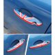 thumbnail image 5 of 2 unidades/juego de manija para puerta exterior de coche con diseño de Reino Unido Feliz Sencillez, 5 of 5