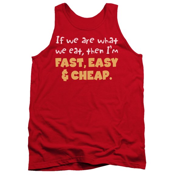 - Fast Easy & Cheap - Tank Top - X-Large